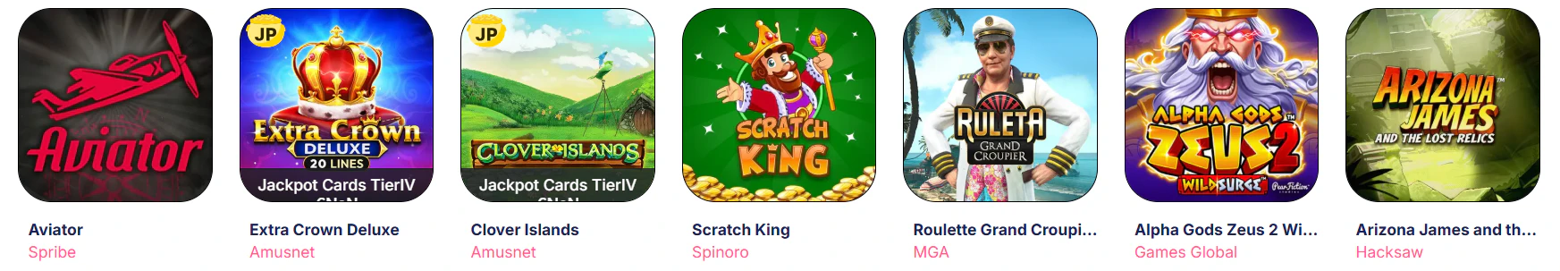 Catálogo de slots online y máquinas tragamonedas disponible en GratoGana Casino